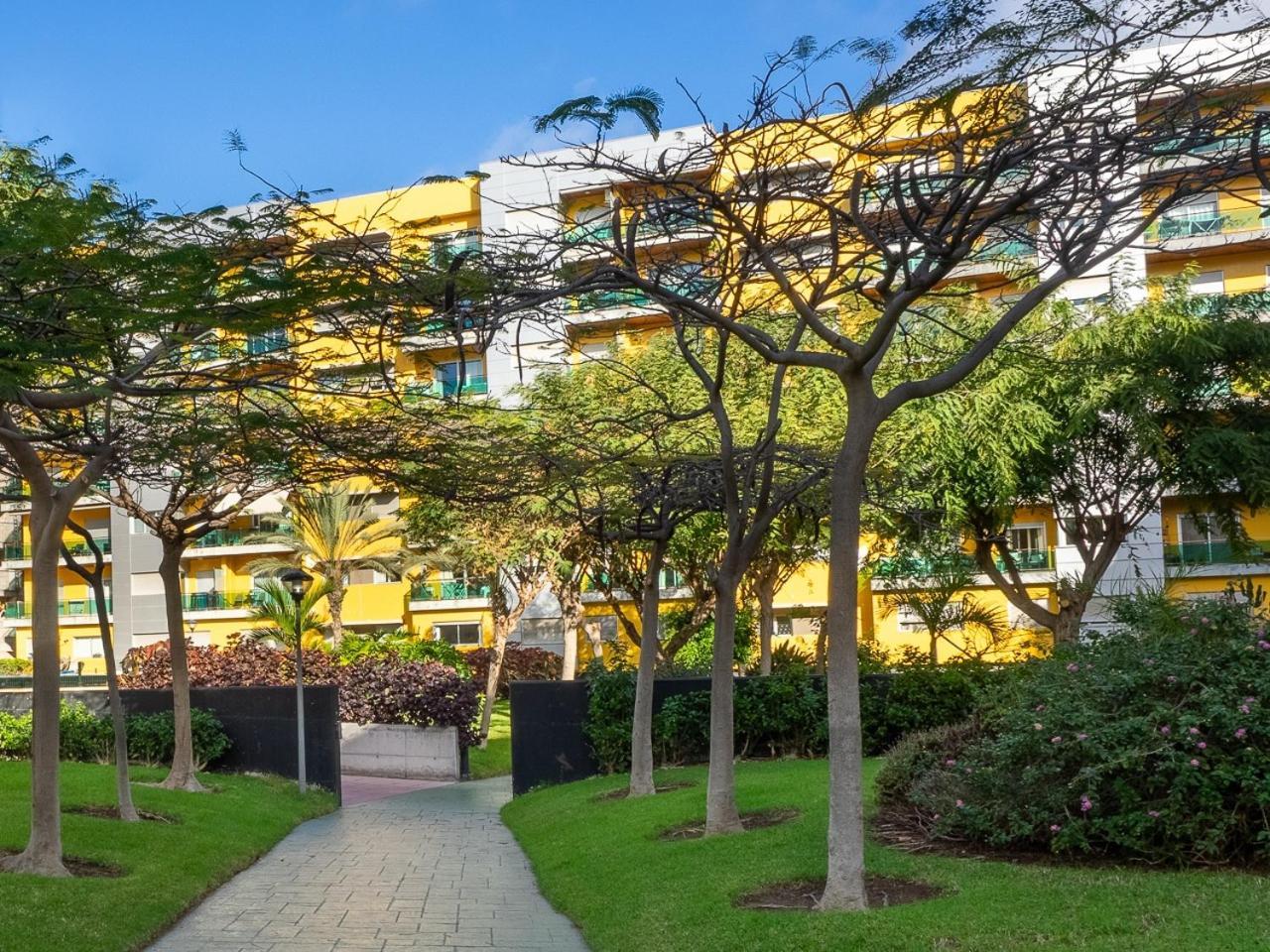 Apartment Abora Garden With Terrace, Pool, Extensive Gardens And Free Parking Las Palmas de Gran Canaria Dış mekan fotoğraf
